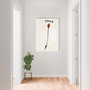 Wallity Cuadro Decorativo Banksy 45 x 65 cm en Vidrio Templado